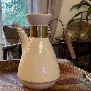 Mid Century Modern Gilley New York Porcelain Pitcher Carafe